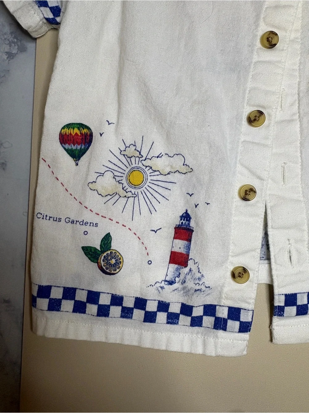 Old Navy white short